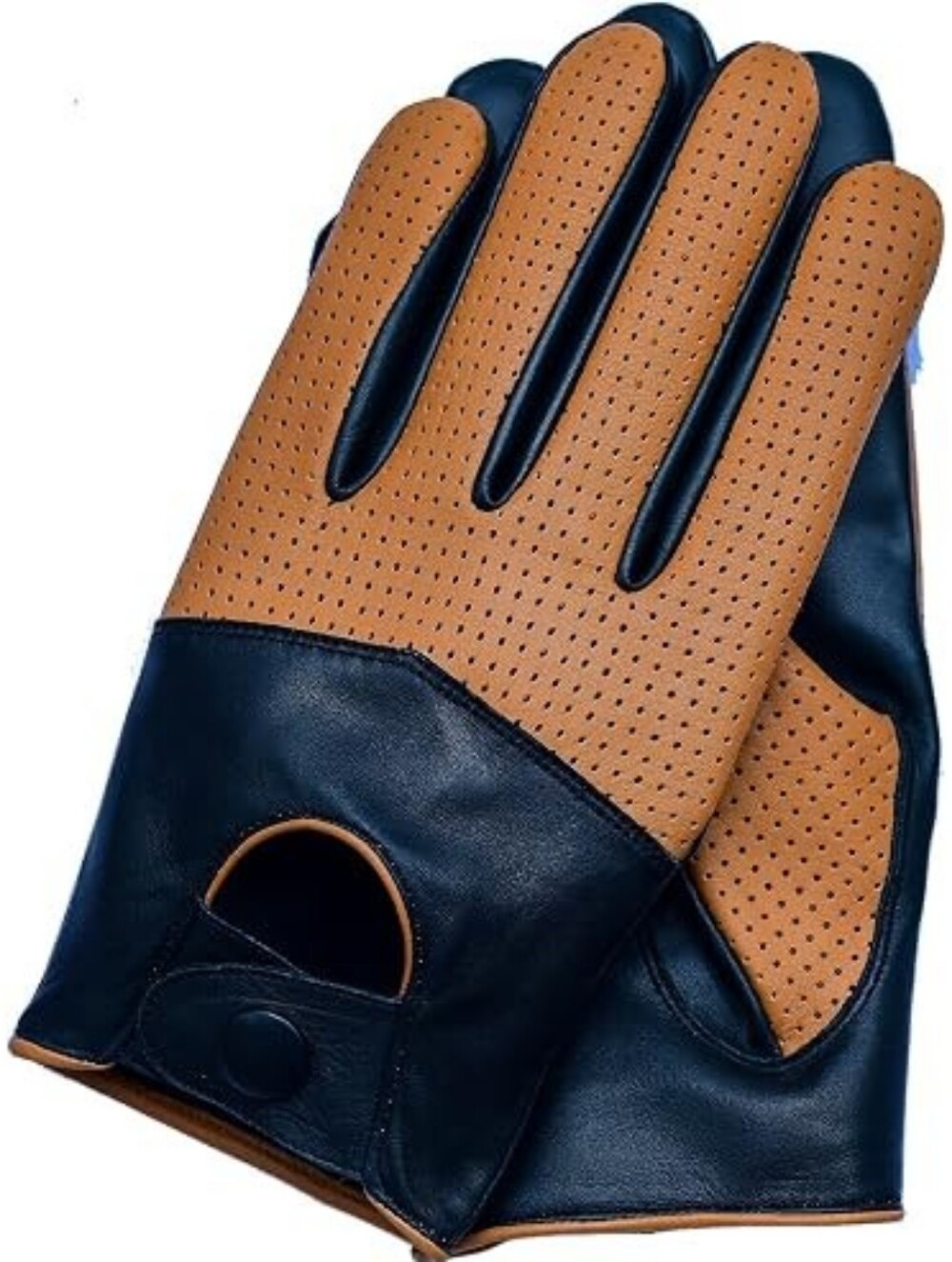 Riparo Men's Touchscreen Texting Mesh Perforated Driving Motorcycle Gloves XXL